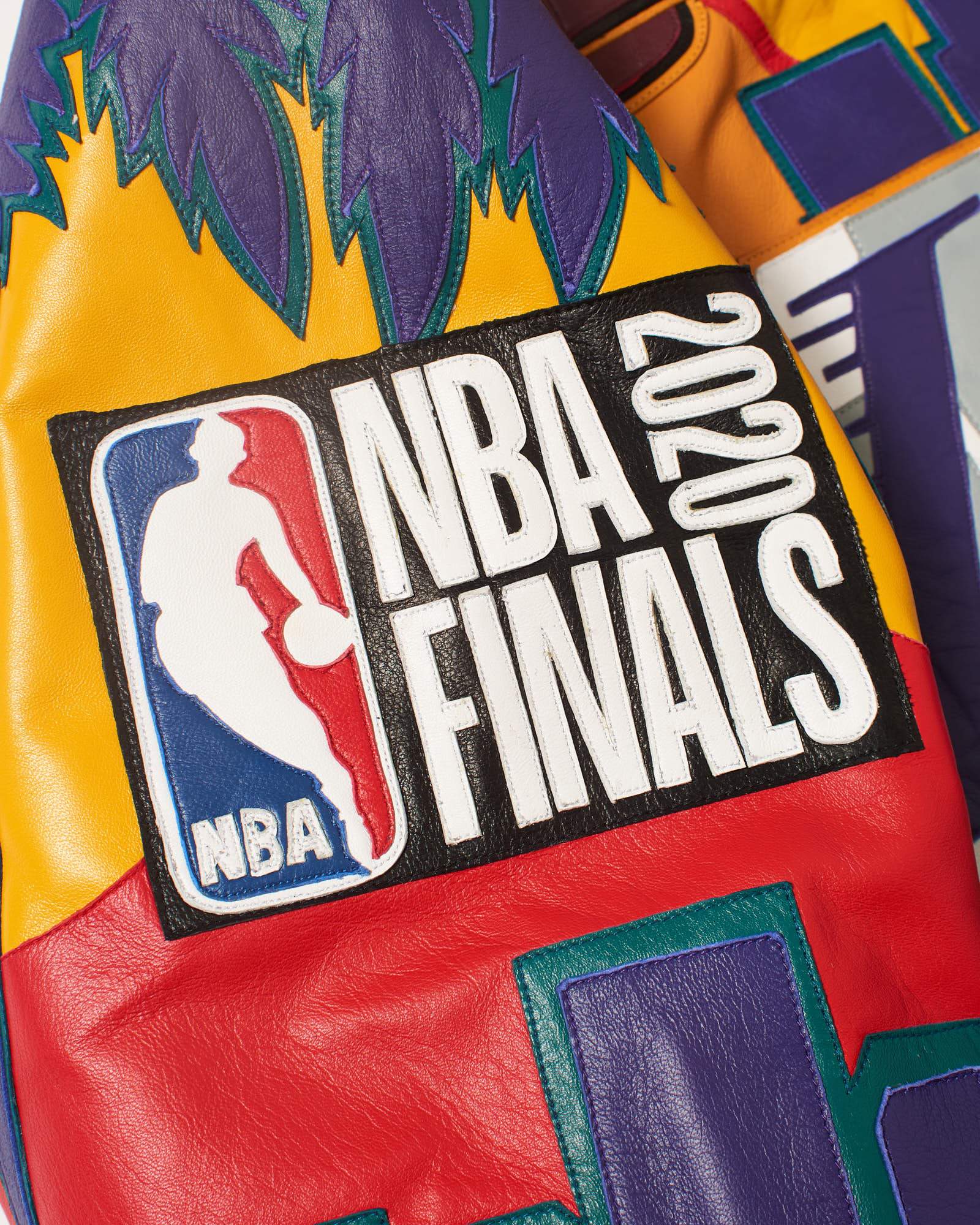 METCHA  NBA Lakers Championship leather jacket by Jeff Hamilton