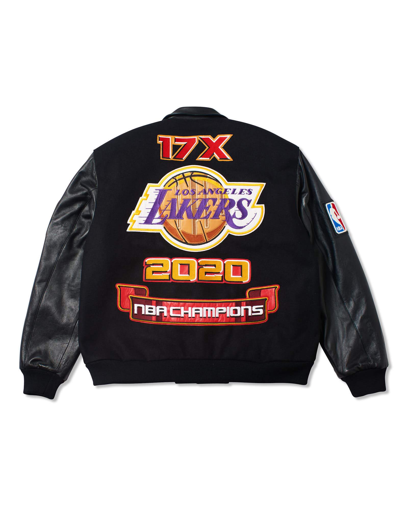 LOS ANGELES LAKERS 2020 CHAMPIONSHIP GENUINE LEATHER JACKET