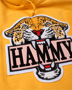 Jeff Hamilton Hammy Yellow Hoodie