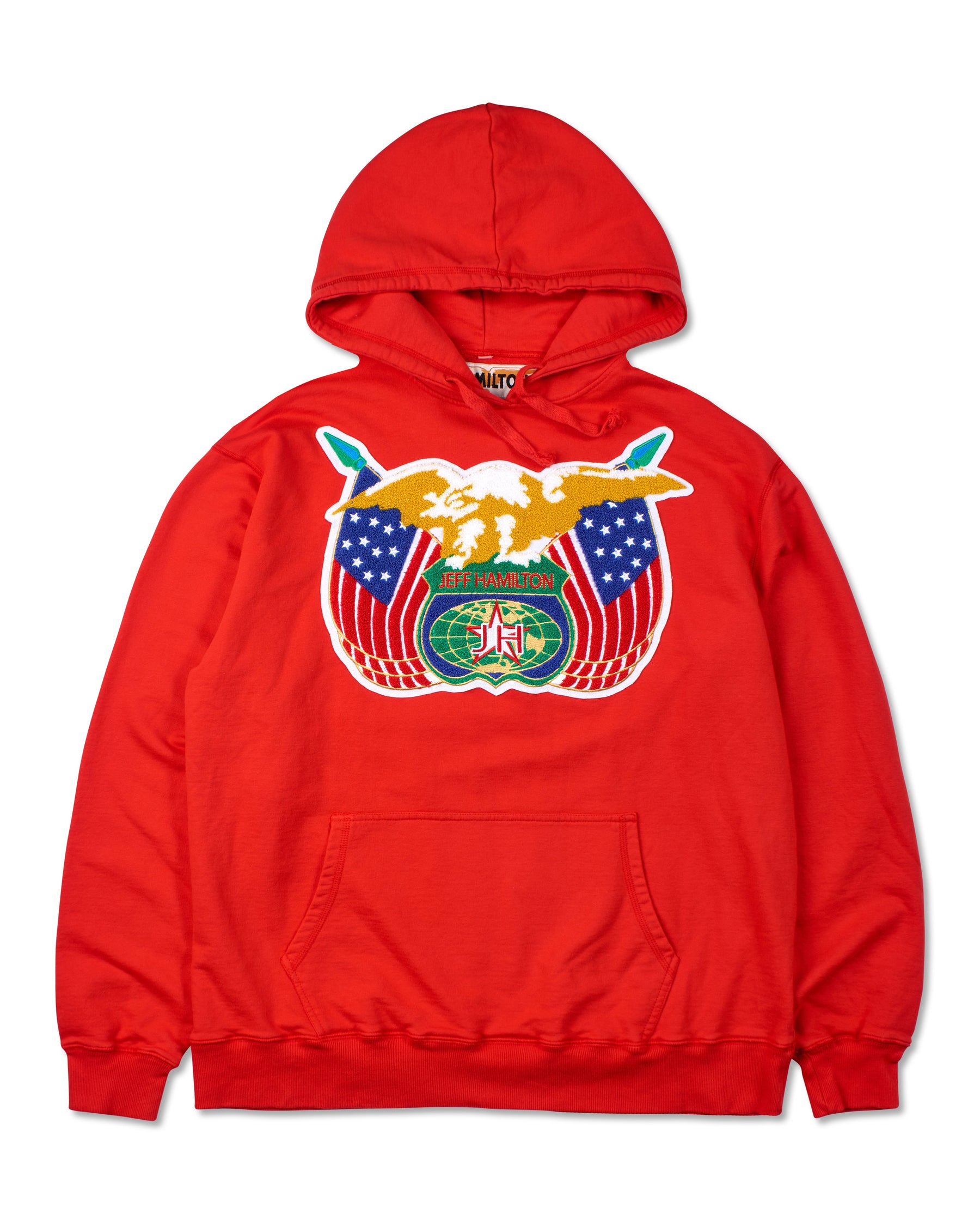 Jeff Hamilton Red Patch Hoodie