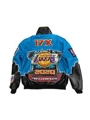 Los Angeles Lakers 2020 Championship Vegan Leather Jacket