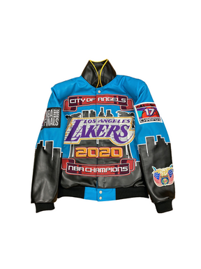 Los Angeles Lakers 2020 Championship Vegan Leather Jacket