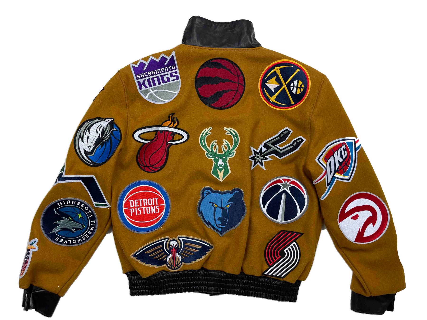 x NBA Collage wool jacket